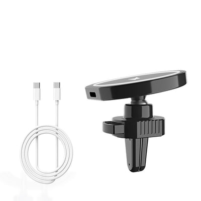 Soporte Magnético para Auto con Carga Inalámbrica 15W - Image 4