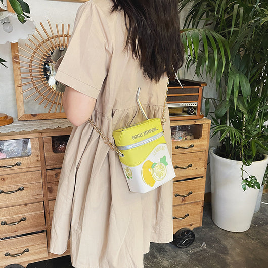 Bolso Bandolera Frutal Bordado - Fresa y Limón - Image 57