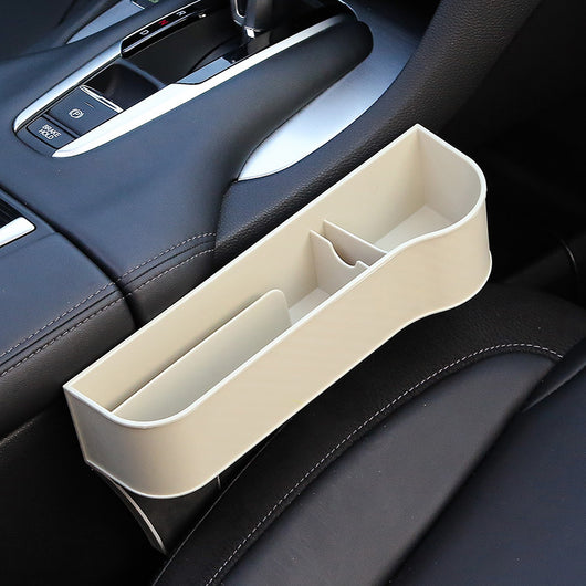 Organizador de Asiento Auto - Caja de Almacenamiento PU para Espacios Laterales - Image 19