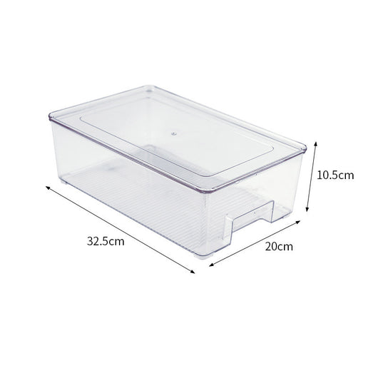 Caja Organizadora Refrigerador Transparente con Cajón - Conservación de Alimentos - Image 17