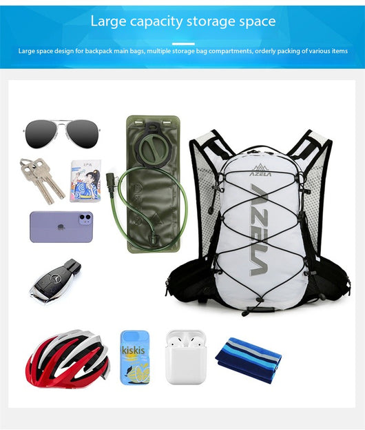 Mochila de Ciclismo AZELA Reflectante y Ligera con Hidratación - Image 19
