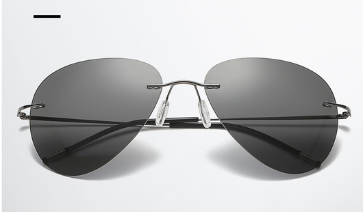 Gafas de Sol Polarizadas Titanio Ultraligeras sin Marco - Image 11