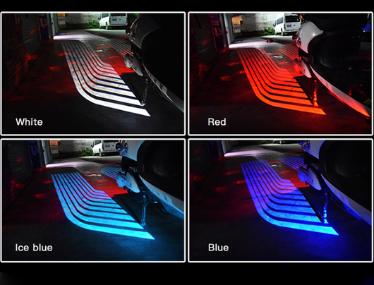 Lámpara de Proyección LED para Moto y Auto con Alas - Image 4