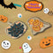 Bandeja de Madera Halloween Calabaza y Fantasma para Decoración del Hogar