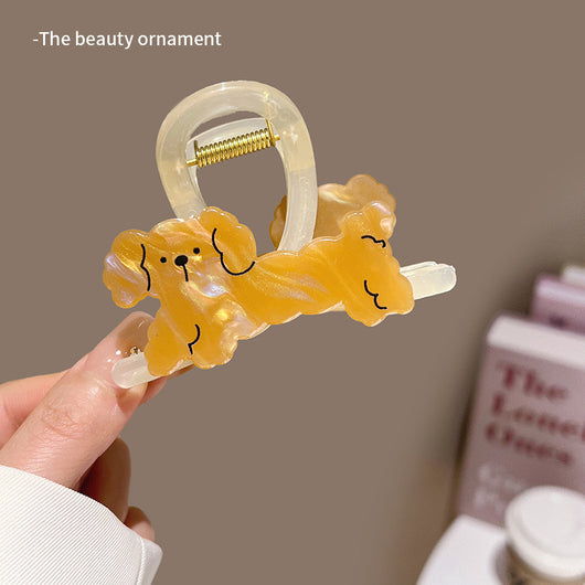Pinza para Cabello Estilo Cachorro Adorable - Recogido Elegante - Image 11