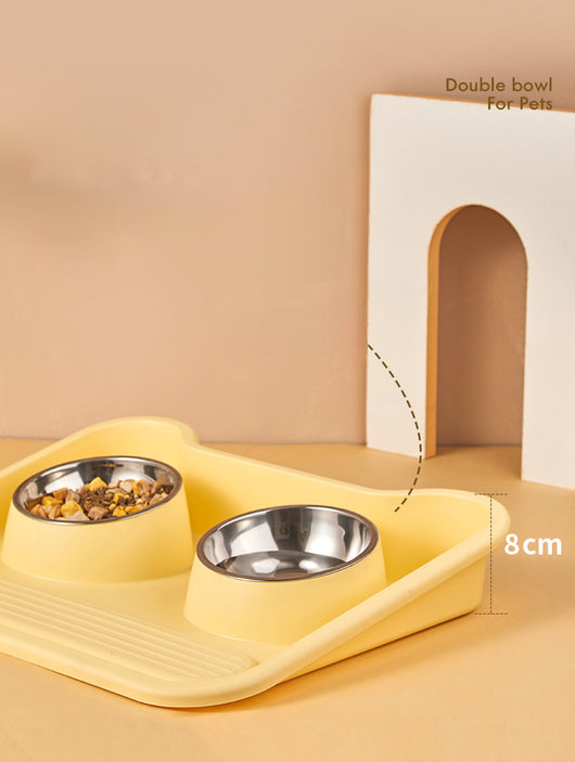 Comedero Doble Inclinado para Perros y Gatos con Protección Cervical - Image 11