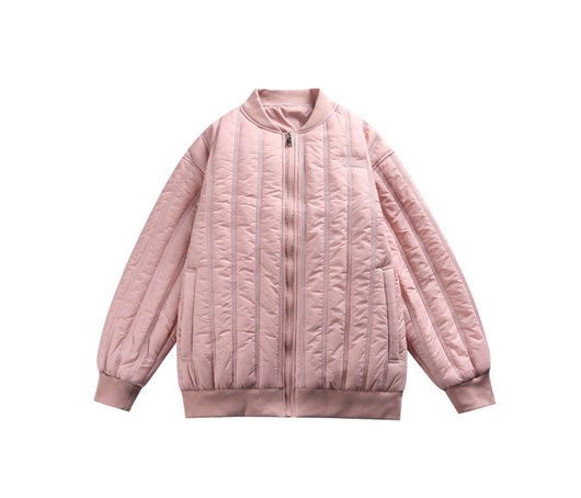Chaqueta Suelta de Pareja Estilo Japonés a Rayas - Image 16