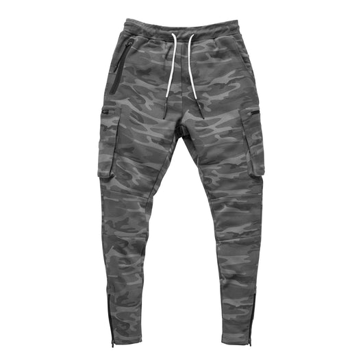 Pantalones deportivos de camuflaje con diseño overol - Image 9