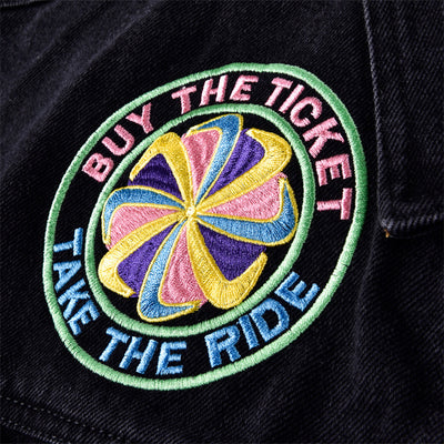 Chaqueta Denim Bordada Invincible Heavy Industries - Image 20