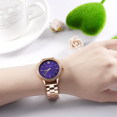 Reloj Acero Inoxidable Luminoso Resistente al Agua con Cierre Mariposa - Image 11