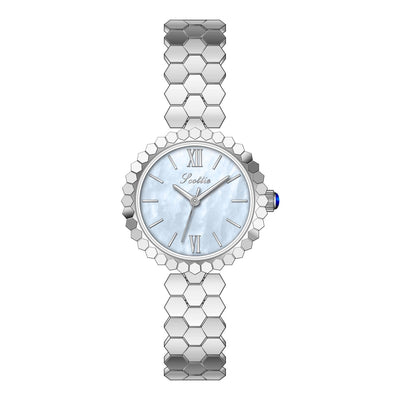 Reloj de Cuarzo Dorado Rosa Elegante y Compacto - Image 4