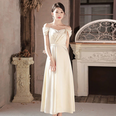 Vestido de Champagne Nicho Lujo para Verano - Image 4