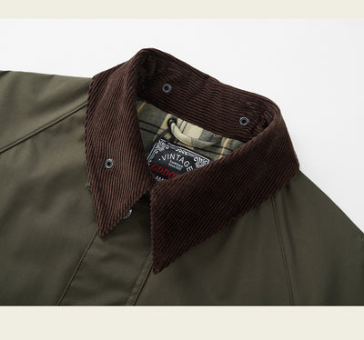 Chaqueta Trench Vintage Bedale en Cera - Estilo Clásico Inglés - Image 17
