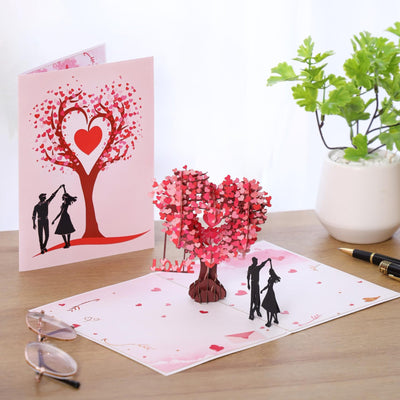 Tarjeta de Invitación 3D con Forma de Corazón para San Valentín - Image 9