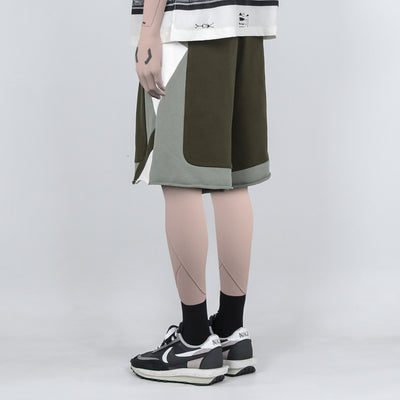 Pantalón Militar Holgado de Tres Colores con Costuras Reforzadas - Image 3