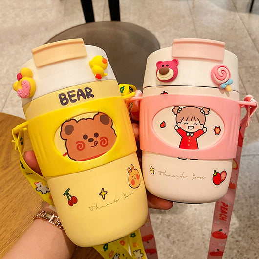 Vaso Térmico Cartoon Viral con Diseño Creativo - Image 17