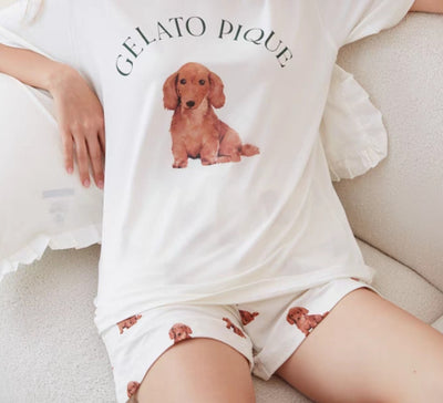 Pijama Estival Adorable con Estampado de Perrito para Mujer - Image 11