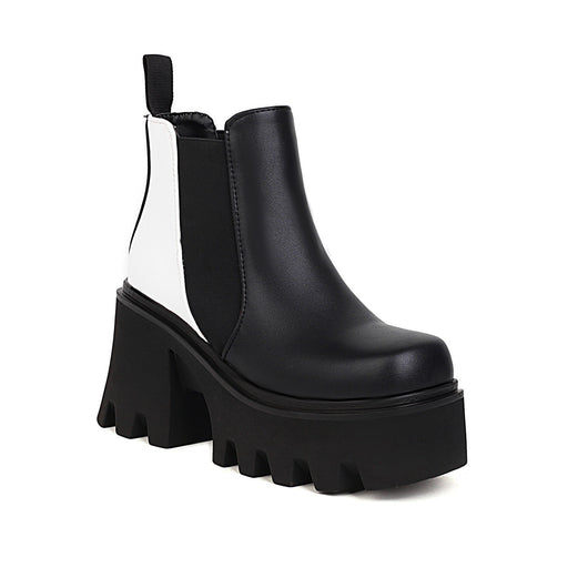 Botas Cortas Punk con Suela Gruesa para Otoño e Invierno - Image 5