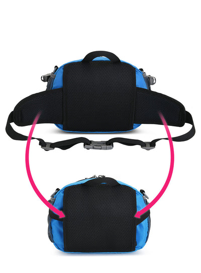 Mochila de Camping Bicolor con Bandolera Diagonal para Parejas - Image 9