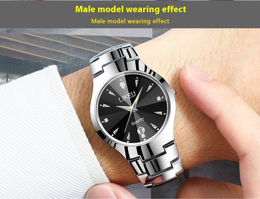 Reloj de Cuarzo Impermeable para Mujer de Temperamento Simple - Image 34