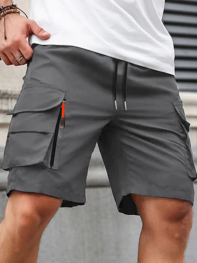 Shorts Cargo Deportivos Hombre Verano Sueltos Ligeros - Image 23