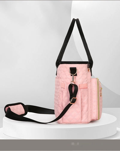 Mochila Bolso Cambiador Bebé Impermeable Capacidad Grande Diseño Cuadrado - Image 29