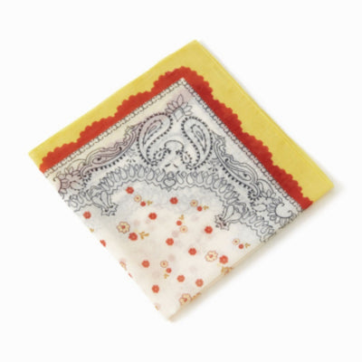 Pañuelo Cuadrado de Algodón y Lino Transpirable con Protección Cervical - Lunares - Image 7