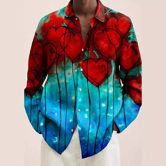Camisa Térmica de Manga Larga con Transferencia Digital 3D para Hombre - Image 4