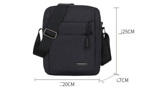 Bolsa Mensajero Oxford Casual para Hombre - Image 4