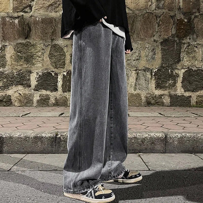 Jeans Rectos Holgados Diseño Americano para Hombre - Image 15