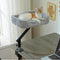Cama Elevada para Gatos con Torre Ajustable y Diseño Giratorio
