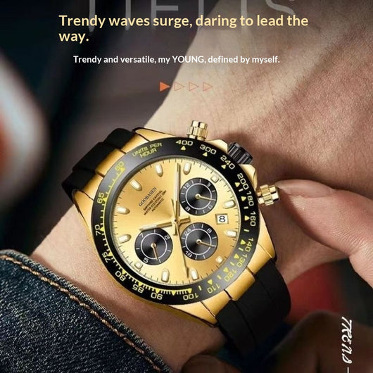 Reloj Mecánico para Hombre con Calendario y Movimiento Quartz - Image 13