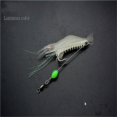 Señuelo Luminoso Biomimético Camarón Artificial para Pesca - Image 2