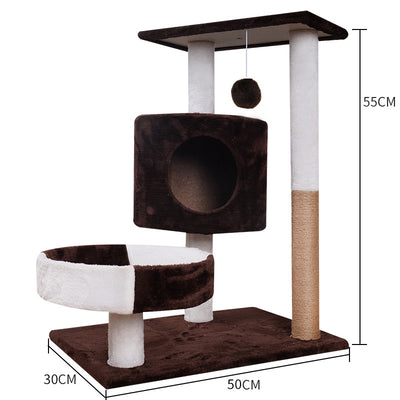 Centro de Juegos y Rascador para Gatos - Árbol Felino Multifuncional - Image 4