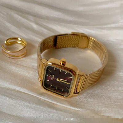 Reloj de Cadena Retro Ankela Serie Roja para Mujer - Image 3