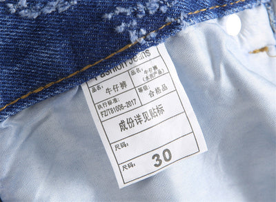 Pantalones Skinny Denim con Bordado de Perlas - Estilo Urbano Trendy - Image 8