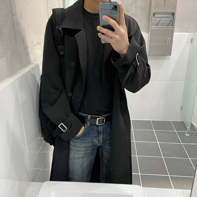 Abrigo Ejecutivo Británico Versión Coreana para Hombre - Image 23