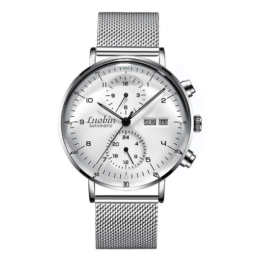 Reloj Mecánico Automático Multifuncional Empresarial Luminoso Resistente al Agua - Image 5