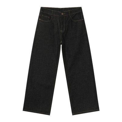Jeans Retro Holgados con Cintura Elástica Estilo Coreano para Hombre - Image 11