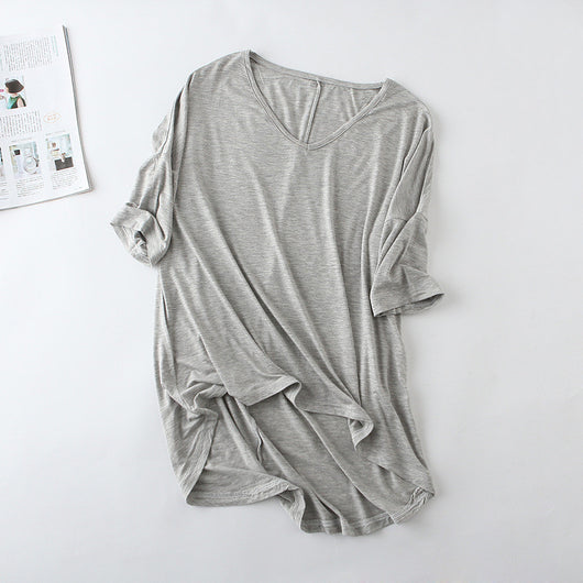 Playera Modal Manga Murciélago Mujer - Corte Moderno - Image 8