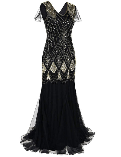 Vestido de Fiesta Talla Grande con Lentejuelas Estilo Vintage - Image 15