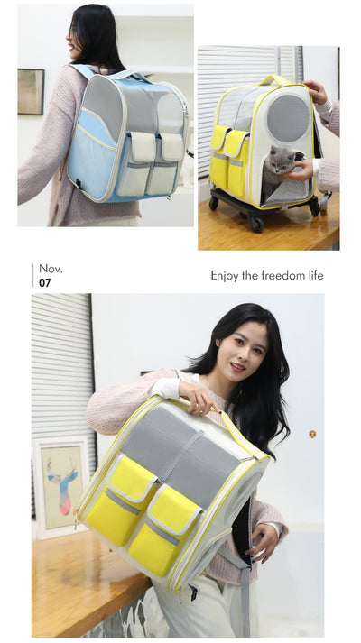 Mochila Transportadora para Mascotas - Bolsa Ventilada de Gran Capacidad - Image 27