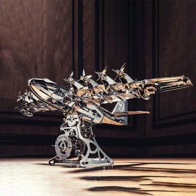 Avión Mecánico de Metal para Armar - Image 7