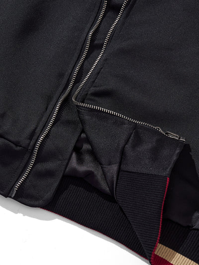 Chaqueta Suelta Bordada Estilo Chino para Hombre - Image 8