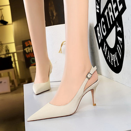 Zapatos de Tacón Stiletto Retro para Mujer - Elegancia Clásica