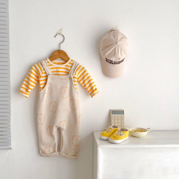 Conjunto de Dos Piezas a Rayas para Bebé - Estilo Casual y Cómodo