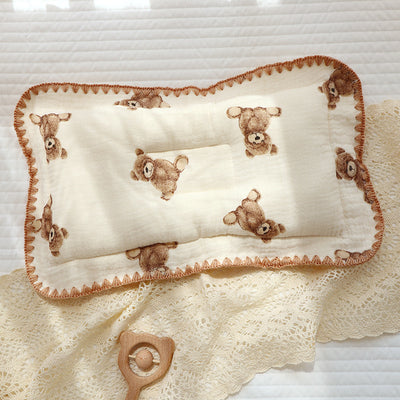 Almohada Ergonómica Universal para Bebé - Transpirable y Versátil para Todas las Estaciones