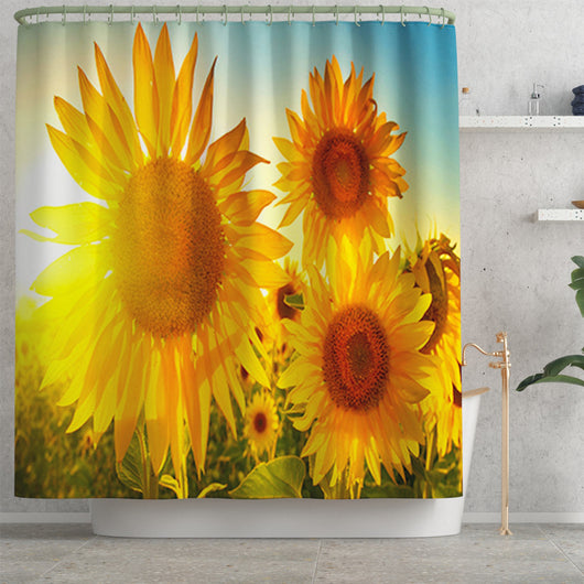 Juego de Baño Estampado Girasoles - 4 Piezas Completas - Image 13
