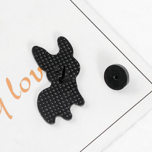 Broche Pin Perro Cartoon con Efecto Goteo - Insignia Aleación Metálica - Image 4