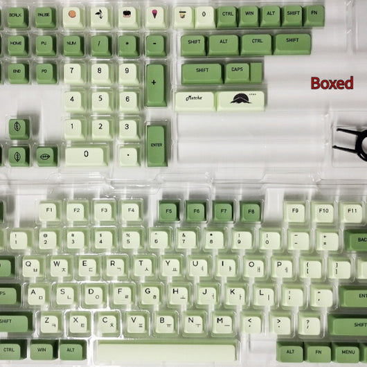 Teclado Mecánico 124 Teclas Matcha - Keycaps PBT Sublimados - Image 19